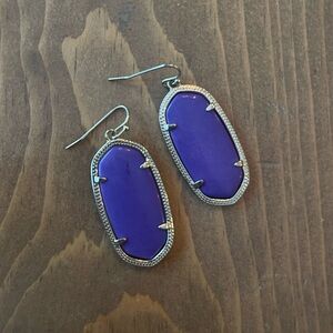 Purple Kendra Scott Earrings